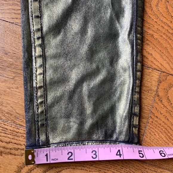 Bleulab Reversible Skinny Metallic Coated Jeans - Picture 10 of 11